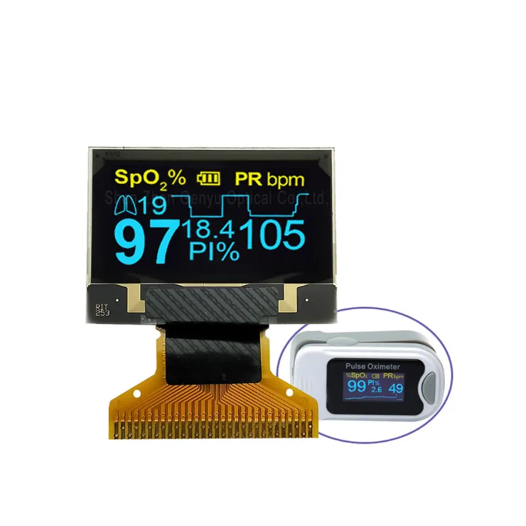 0.66′ ′ 64*48 Monochrome OLED Display