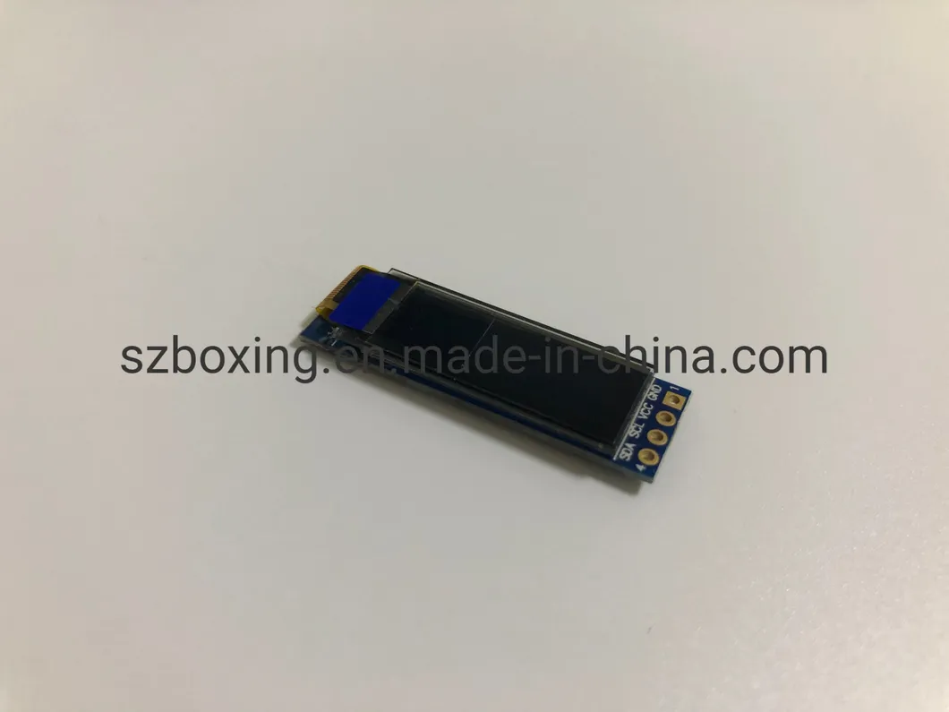 0.91 Inch Pm OLED with 128*32 Dots, Iic Interface and SSD1306 IC Driver