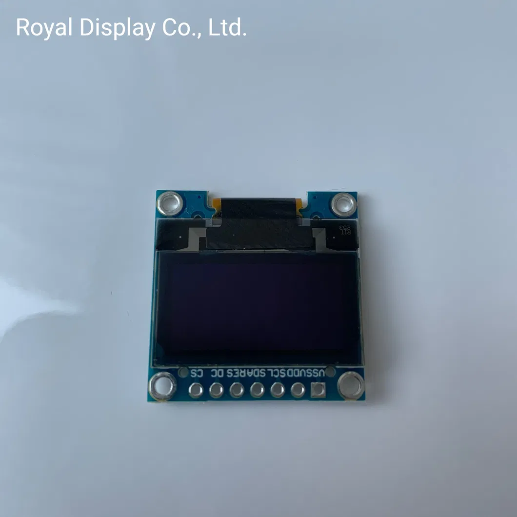 0.96′′ 128X64dots 4-Wires Spi Visible in Sunlight OLED Display