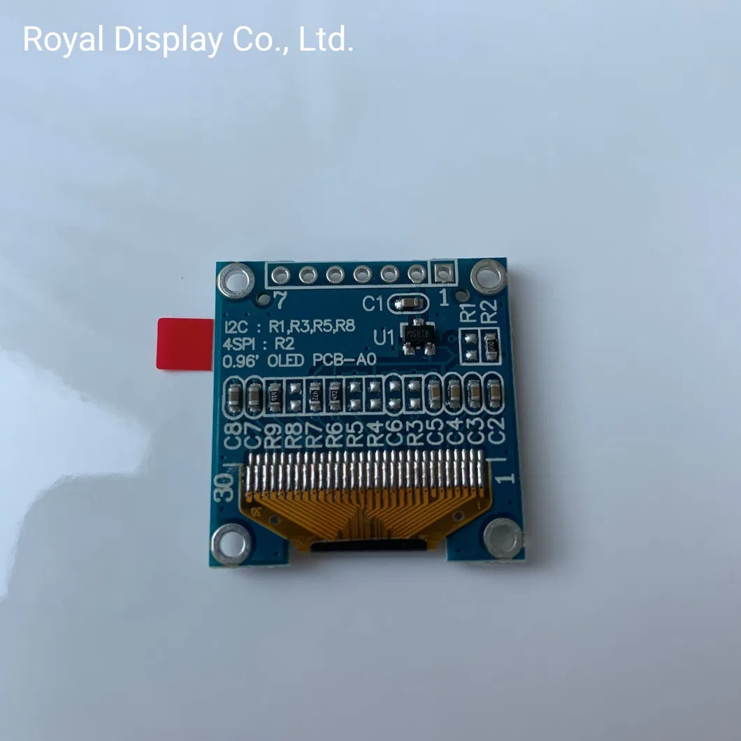 0.96′′ 128X64dots 4-Wires Spi Visible in Sunlight OLED Display