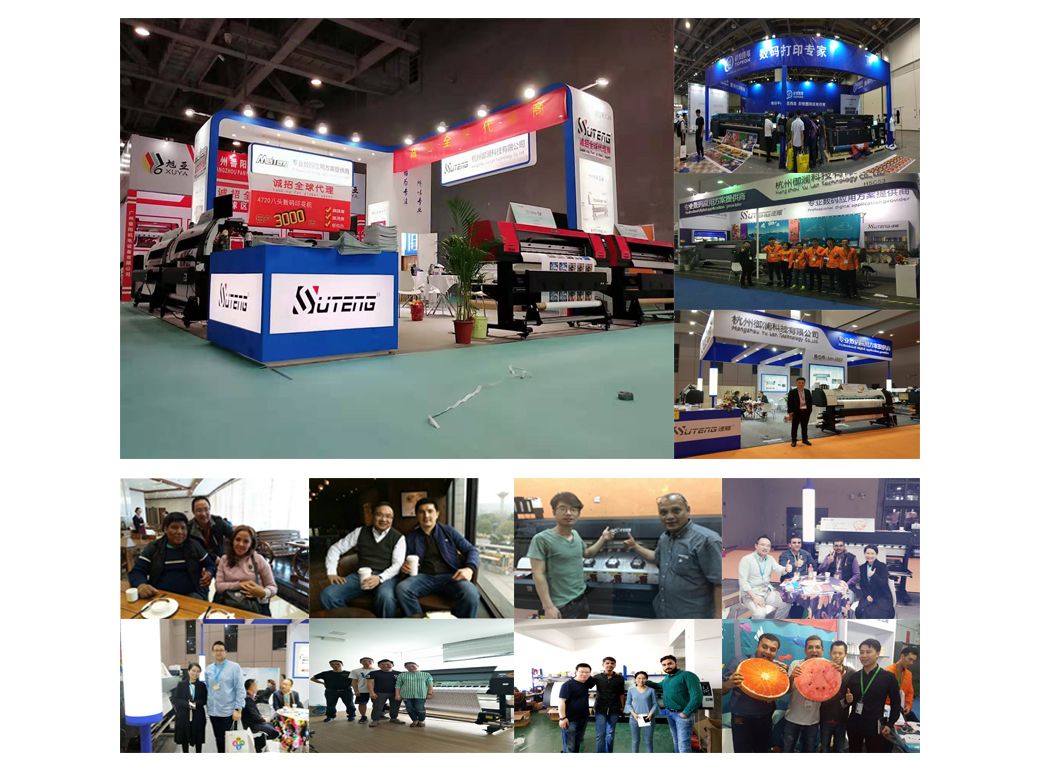 1.6m Good Large Format T Shirt Sublimation Printer with Ce Approval