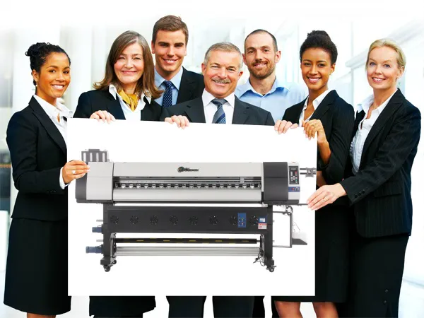 1.8m Digital Large Format Inkjet Sublimation Printer with Exterior Heater