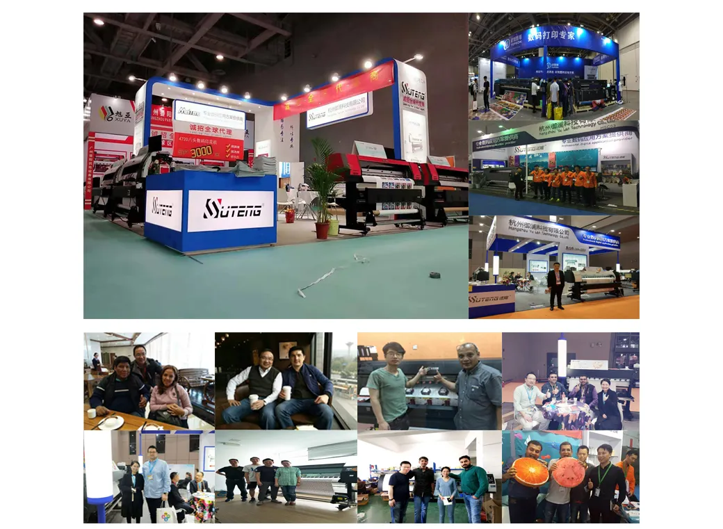 1.8m Good Large Format T Shirt Sublimation Printer with 5113 Head