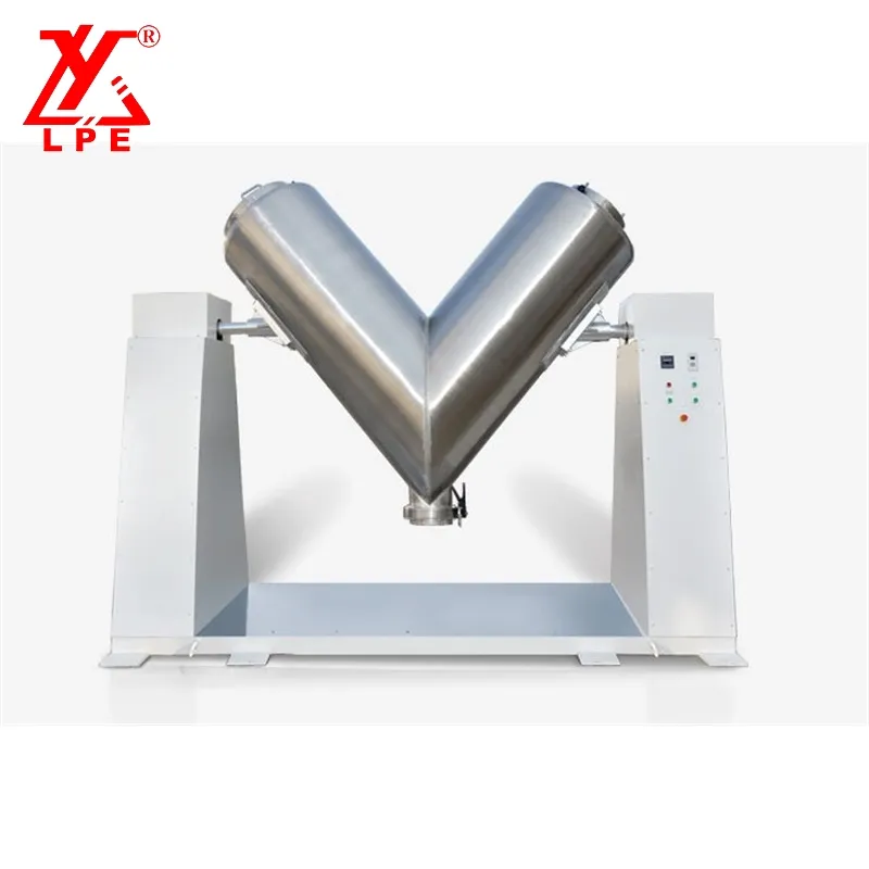 220V Small Powder Mixing Machine V Type Powder Mixer