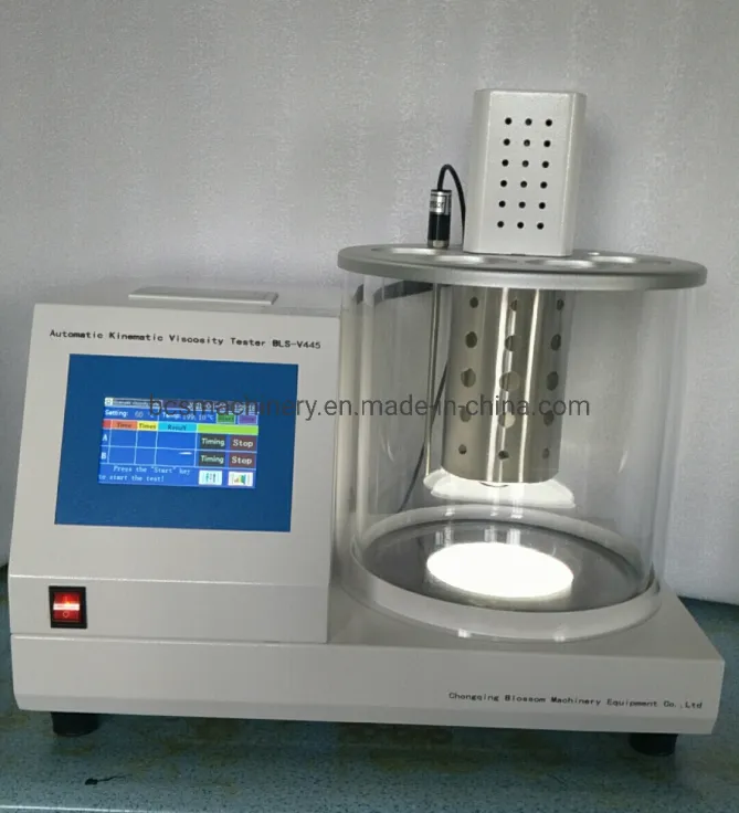 ASTM D445 Auto Kinematic & Dynamic Viscosity Tester of Bio-Diesel Oil