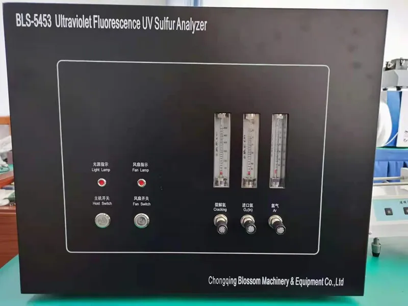 ASTM D5453 Fuels and Lubricants Oil UV Sulfur Analyzer