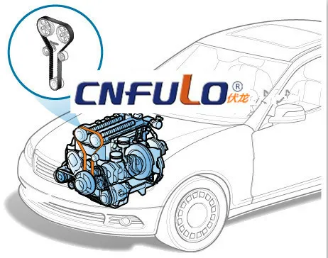 Automotive Timing Belt OEM Auto Spare Part 107yu22