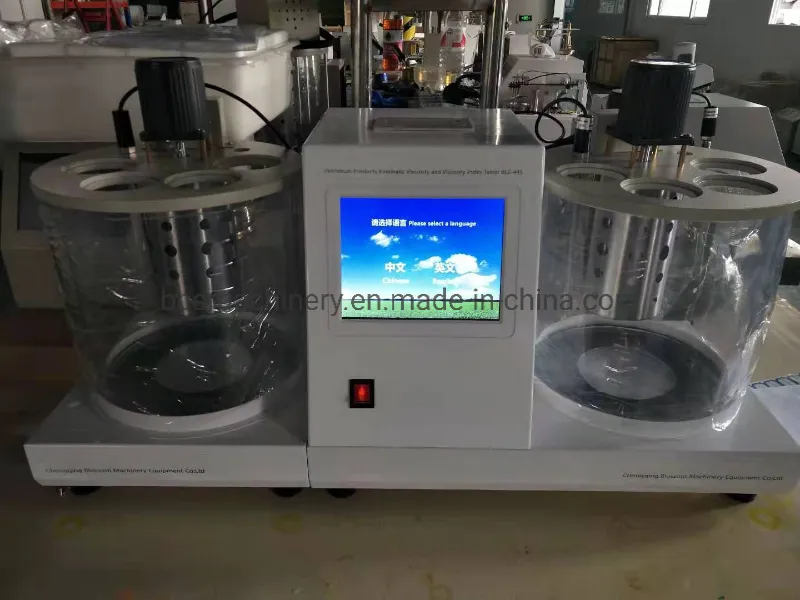 Automtaic Diesel Furnace Oil Kinematic Viscosity and Viscosity Index Tester