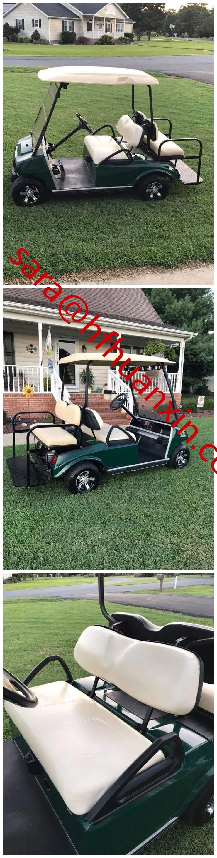 Battery Power 4 Wheel Electric Cart for Sale (HX-A2+2)