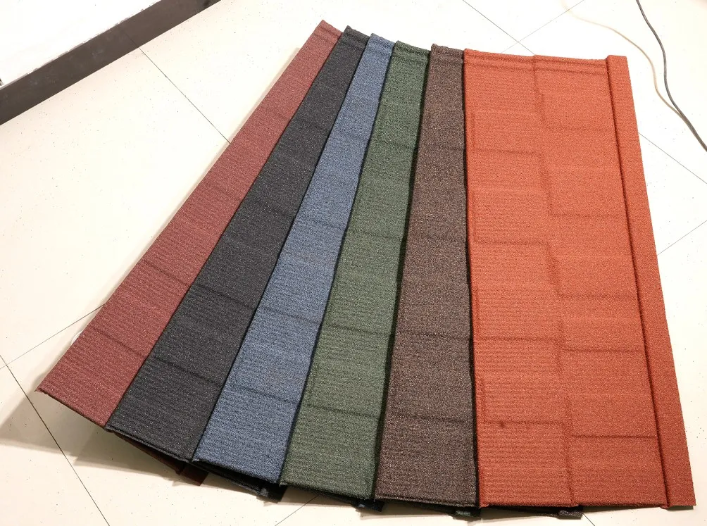 Benin, Burkina Faso, Cape Verde, The Gambia, Ghana, Guinea Hot Sell Decra Quality Stone Coated Metal Roof Tiles Roofing Sheet