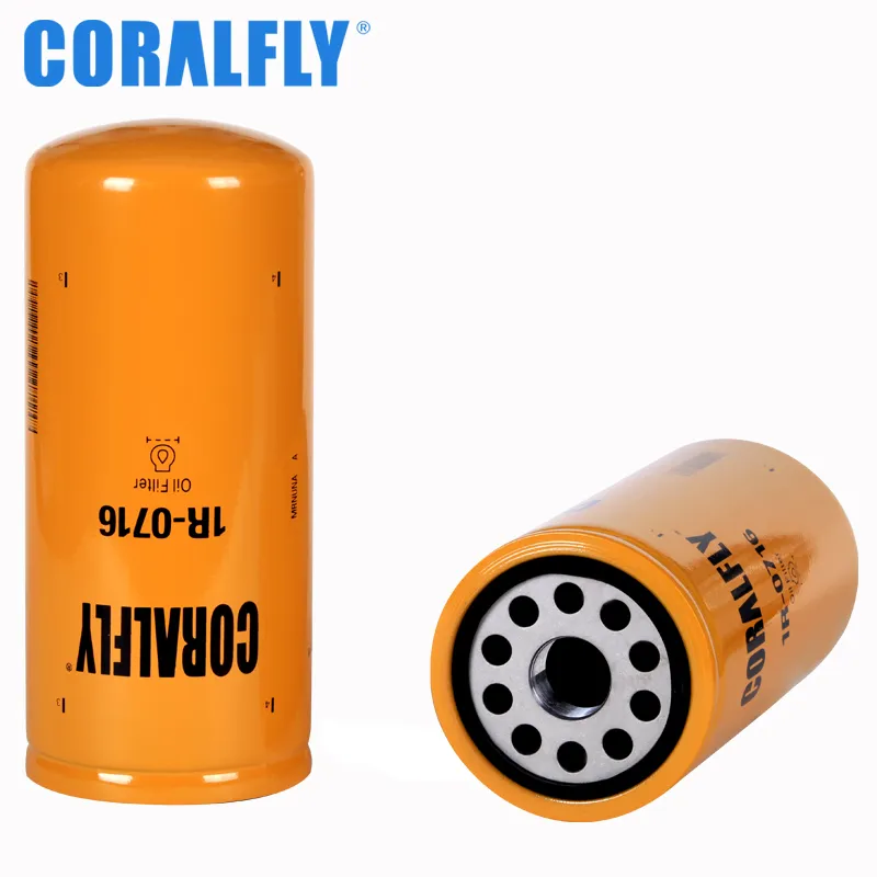Coralfly Diesel Engines Oil Filter 1318821 177-7375 422-7587 438-5386 463-0525 326-1644 466-1685 1335673 3261644 4385386 4630525 4661865 for Caterpillar Filter