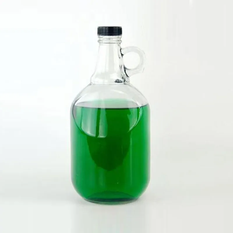 Empty 2000ml 2 Liter Glass Whiskey Bottle with Screw Cap