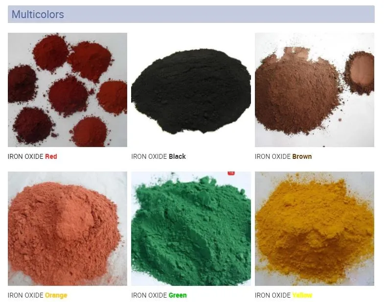 Factory Hot Selling Coloring Natural Pigment Iron Oxide Brown