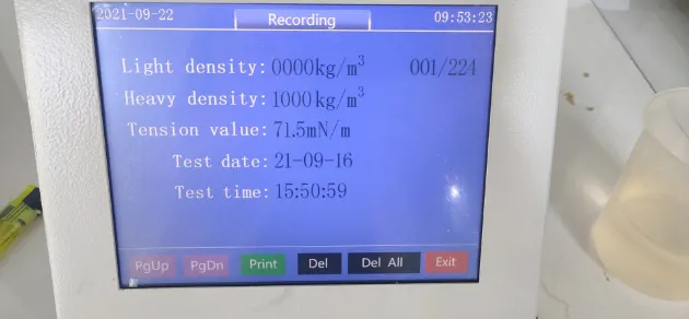 Fully Automatic Lliquid-Liquid Phase Interface Tension Test Apparatus (Platinum Ring Method)
