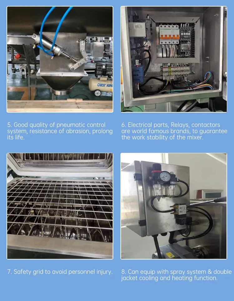 High Quality Industrial Pharmaceutical Dry Powder Mixer Machine