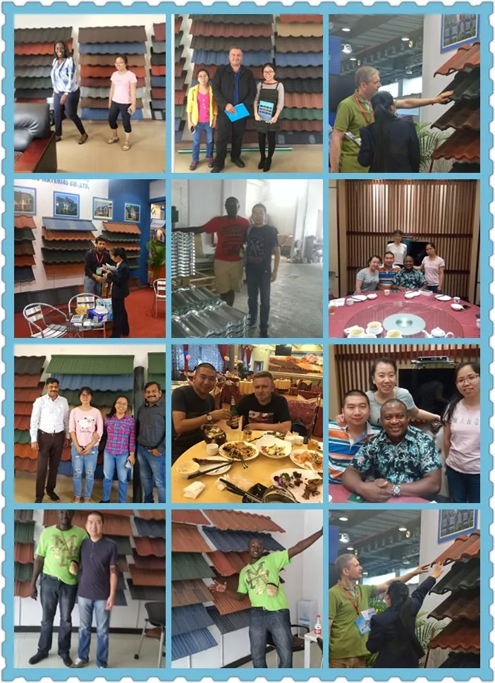 High Quality Ivory Coast Stone Coated Metal Roofing Sheet Decra Roof Tiles Quality Factory Manufacture in China