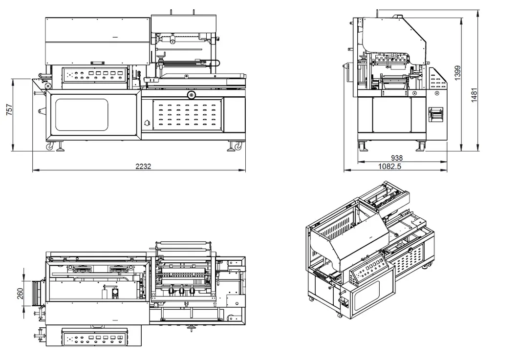 PVC Pipe Heat Shrink Wrap Machine