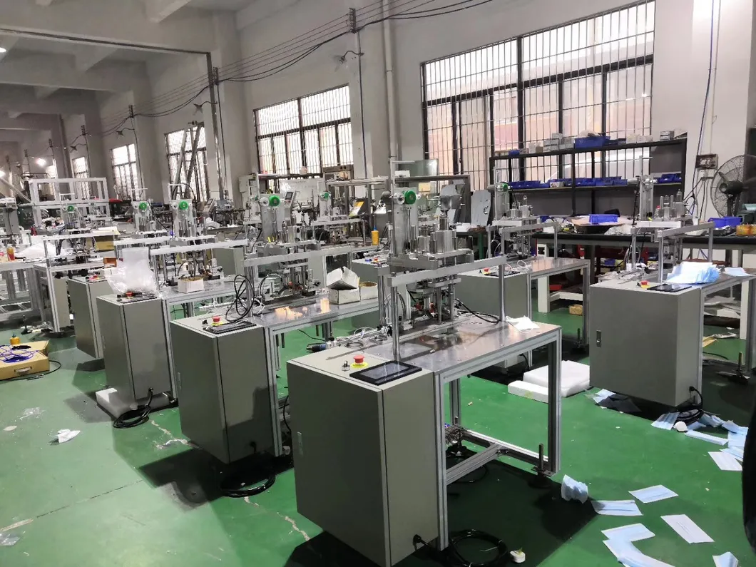 Semi-Automatic Disposable Face Mask Making Machine with Good Price/ Short Delivery Time/High Quality/Good After-Sale Service From The Manufacturer