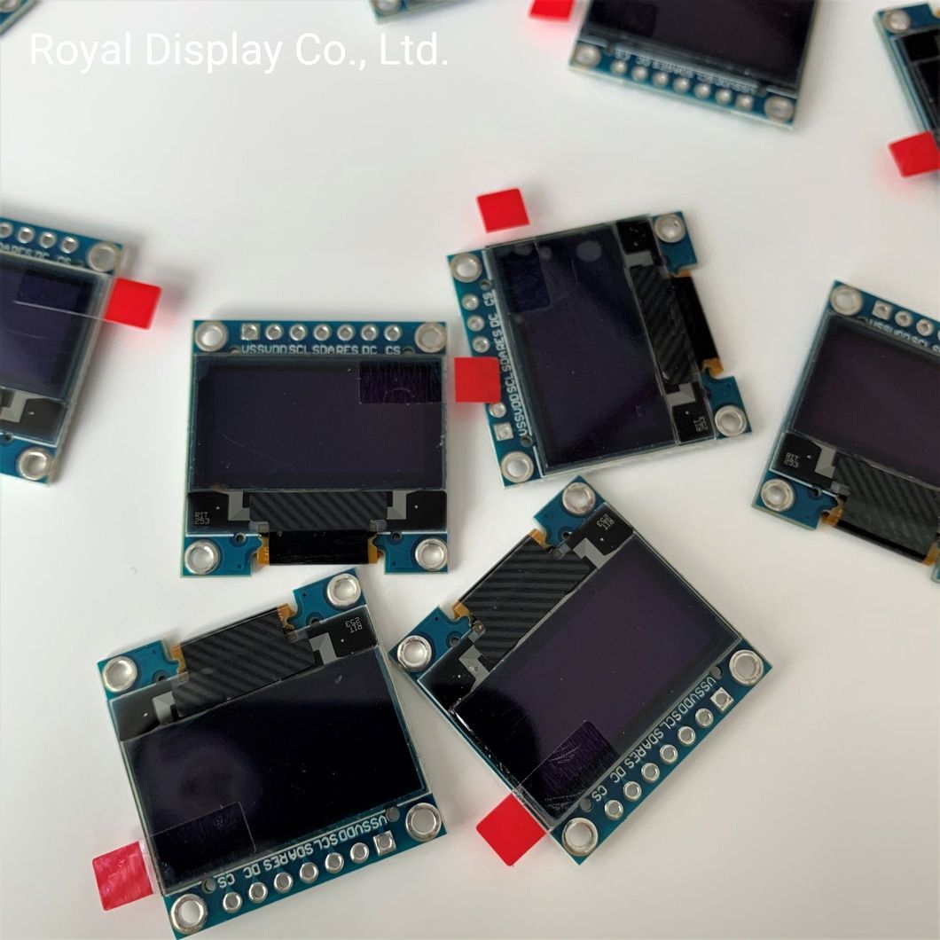 Spi 0.96′ ′ 128X64dots 4-Wires Visible in Sunlight OLED Display